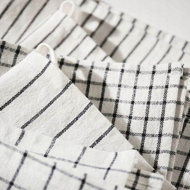 9 x Ścierka Ręcznik Kuchenna 45x60 Bawełna - Do Naczyń - Chłonna - B. GRUBE