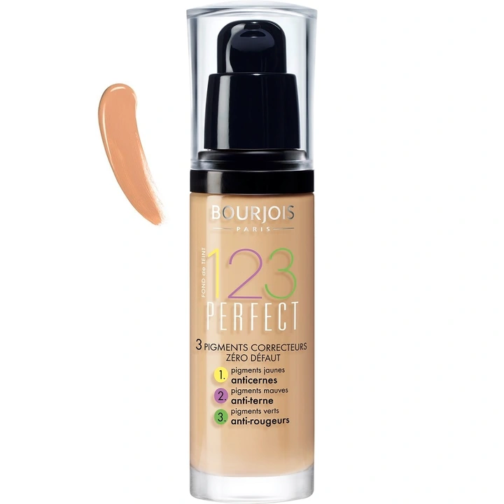 Bourjois 123 Perfect Podkład kryjący 30 ml - 53 Light Beige