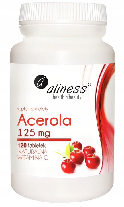 ALINESS ACEROLA NATURALNA WITAMINA C 120tab