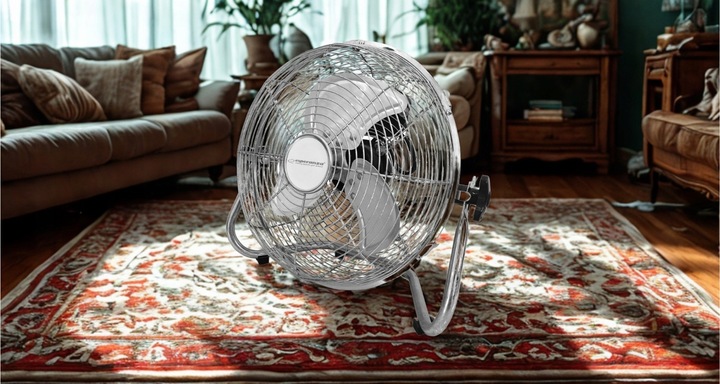 CYRKULATOR POWIETRZA WENTYLATOR przemysłowy WIATRAK podłogowy 50W