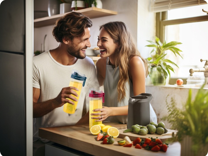 BLENDER KIELICHOWY SMOOTHIE DO KOKTAJLI BERDSEN 700W + 2 BUTELKI 0,57L