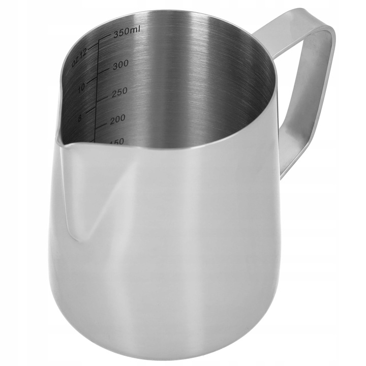 DZBANEK DO SPIENIANIA MLEKA 350 ML MLECZNIK STALOWY STAL NIERDZEWNA