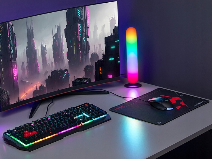 Zestaw dla graczy klawiatura + mysz + podkładka A4TECH BLOODY