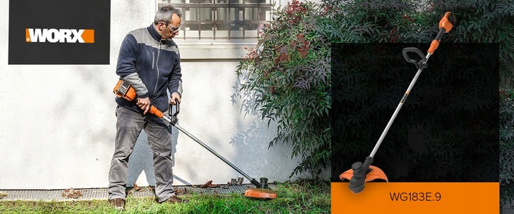 Podkaszarka akumulatorowa Worx WG183E.9 40V 33cm