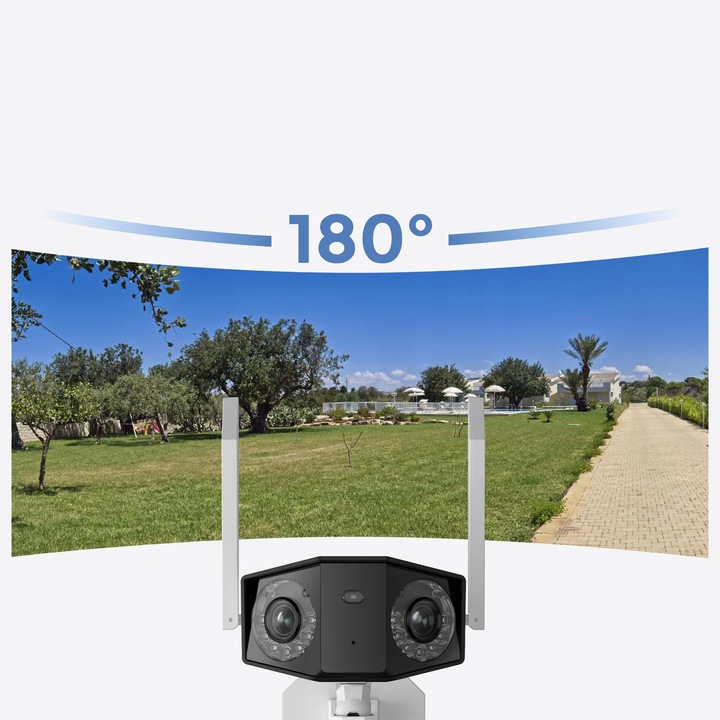 Kamera zewnętrzna IP WiFi Reolink W730 8Mp 4K UHD Panorama 180°ANALITYKA AI