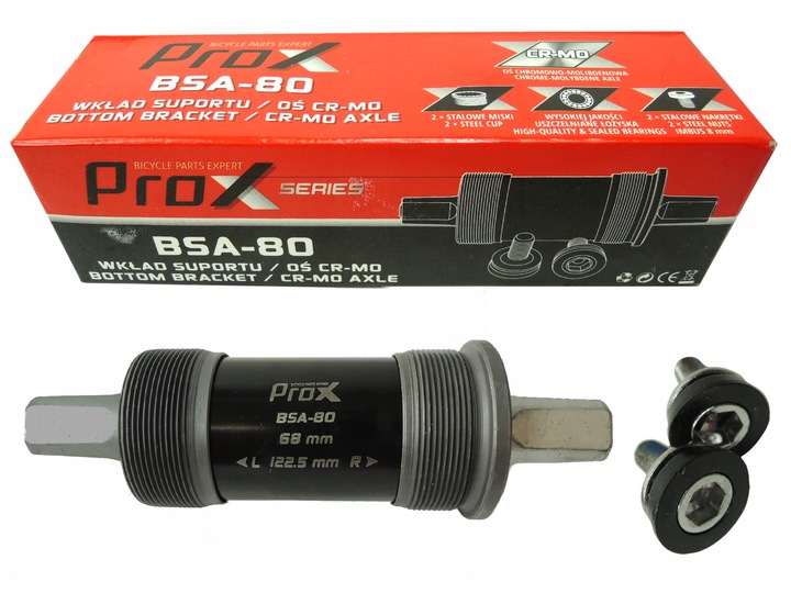 Wkład Suportu ProX BSA-80 kwadrat 68x122,5mm