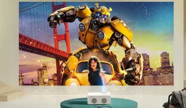 Mini Projektor iOS Android Windows Bluetooth 1080P działa z TV