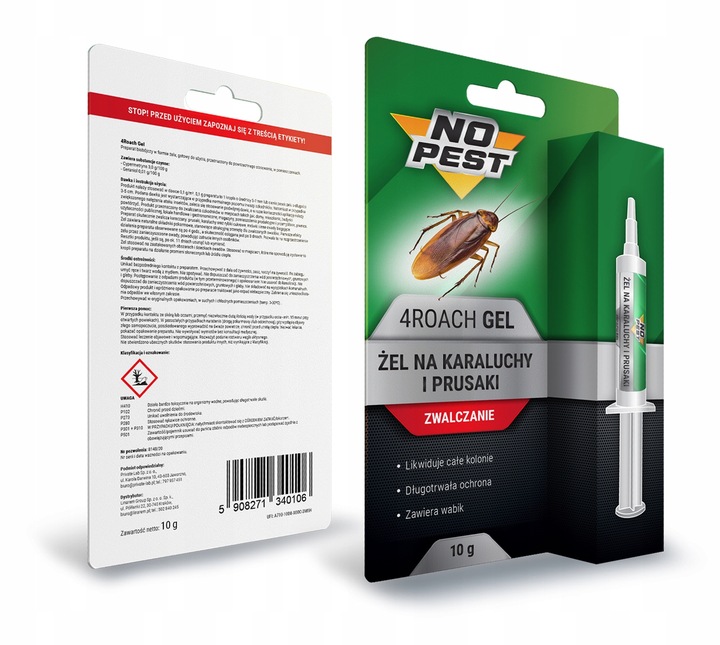 ŻEL TRUTKA ŚRODEK PREPARAT NA PRUSAKI KARALUCHY KARACZANY PCHŁY NO PEST