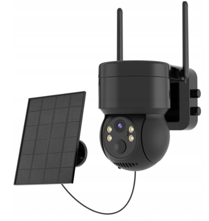 SOLARNA KAMERA IP OBROTOWA ZEWNĘTRZNA WIFI 4MP