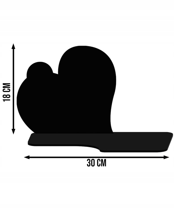 Duży Personalizowany Znicz Solarny XL Serce Wspomnienie Wszystkich Świętych