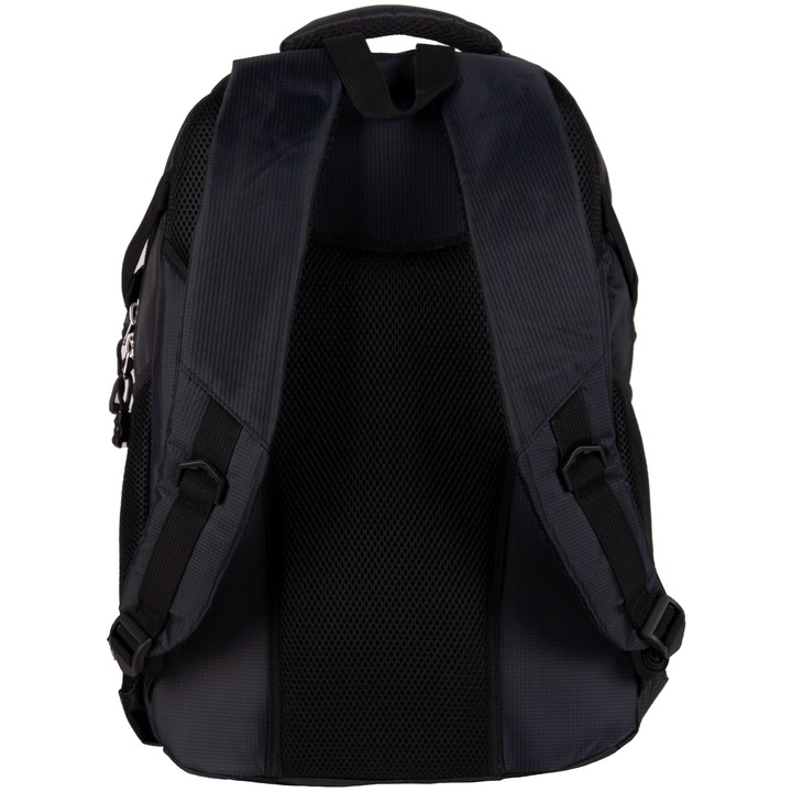 PLECAK SZKOLNY MŁODZIEŻOWY PASO DUŻY CZARNY O POJEMNOŚCI 30L