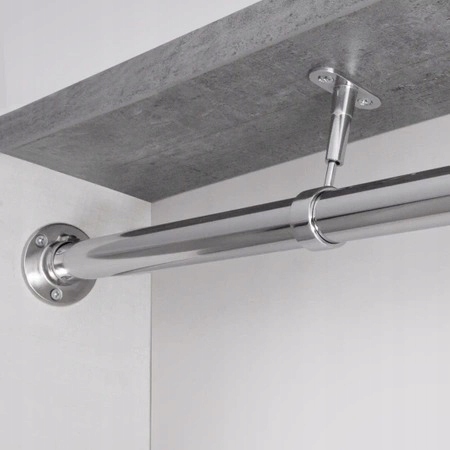 DRĄŻEK UBRANIOWY SZAFY RURKA RURA NA WIESZAKI 50cm