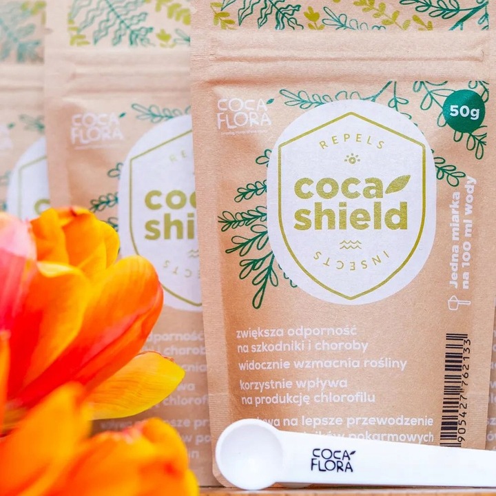 CocaShield Odżywka Do Roślin Ochrona ANTY - Szkodnik Niesamowicie