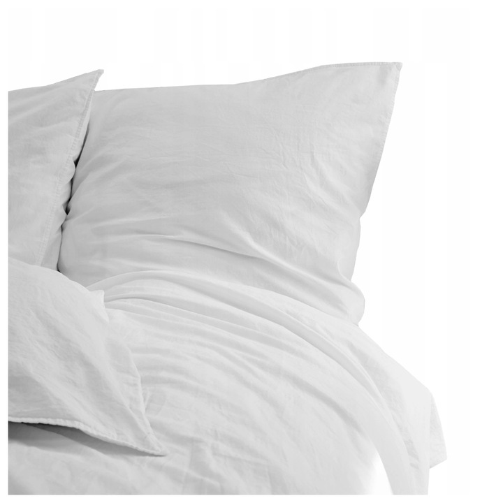 POŚCIEL HOTELOWA 160x200 cm BIAŁA BAWEŁNA 140 gr + POSZEWKA 70x80 cm