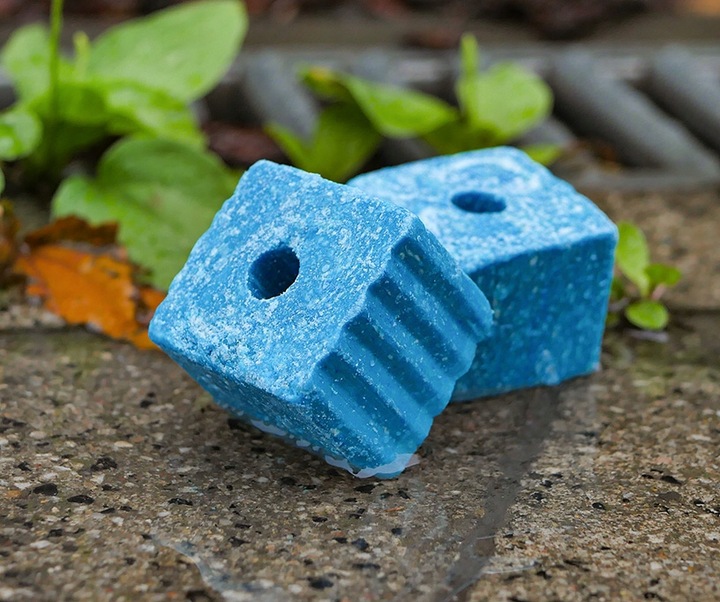 SILNA TRUTKA NA MYSZY I SZCZURY MURIBROM BRODIFAKUM KOSTKA WOSKOWA 1,5