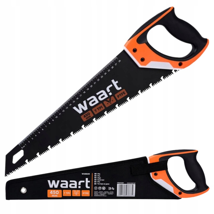 WAART PIŁA PŁATNICA RĘCZNA DO CIĘCIA DREWNA TEFLONOWA Z POKROWCEM