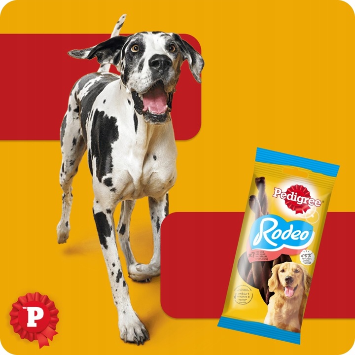 ZESTAW 12x PEDIGREE RODEO PRZYSMAK Z WOŁOWINĄ 123G