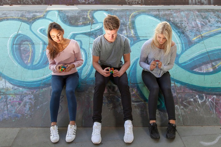 ORYGINALNE KOSTKI RUBIKA CUBE 3X3 RUBIK'S ORAZ SENSORY ZABAWKI LOGICZNE