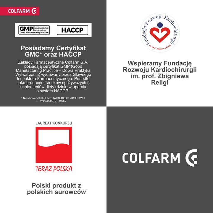 Suplement diety Colfarm Morwa biała Forte, 60 tabletek