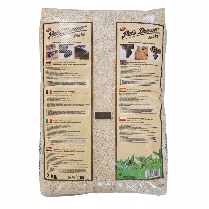 Podłoże lignocel PETS DREAM dla węży