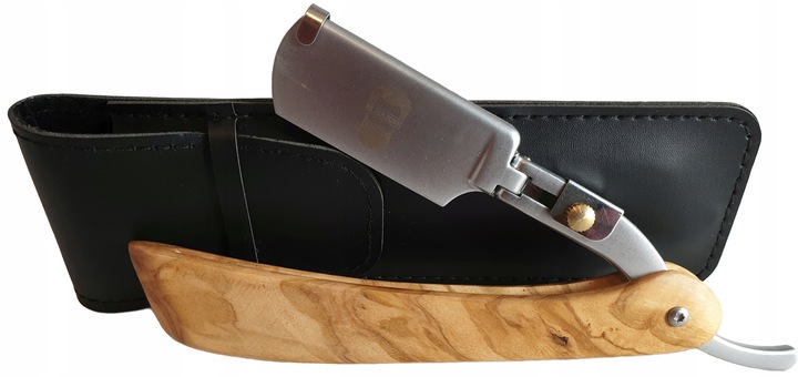 Brzytwa do Golenia M.BARBE + Żyletki Wilkinson