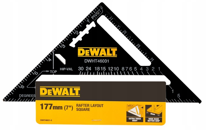 KĄTOWNIK CIESIELSKI DeWALT aluminiowy DWHT46031