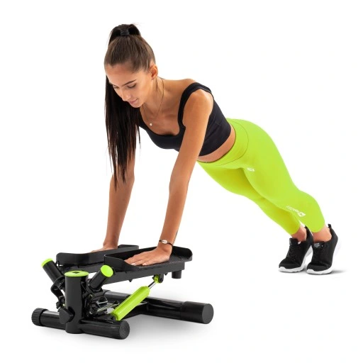 Stepper Skrętny z linkami i licznikiem step steper trening w domu