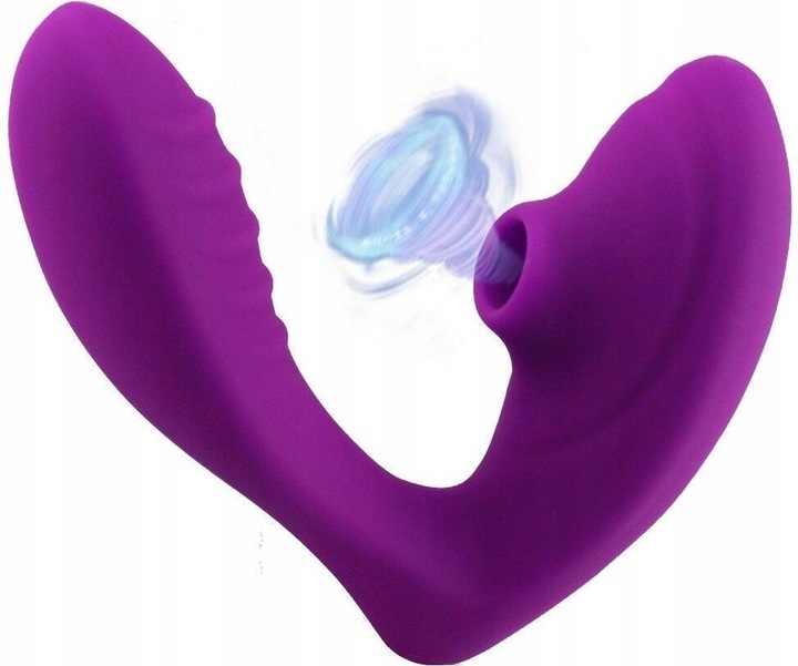 WIBRATOR SSĄCY MASAŻER ŁECHTACZKI ORGAZM 10 FUNKCJI DAMSKI