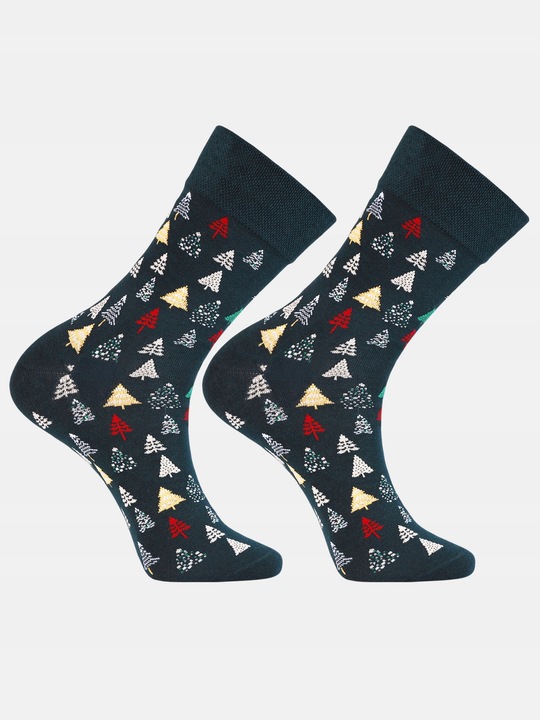 3-pak Świąteczne Skarpety Skarpetki Męskie Wzorzyste Na Prezent Moraj