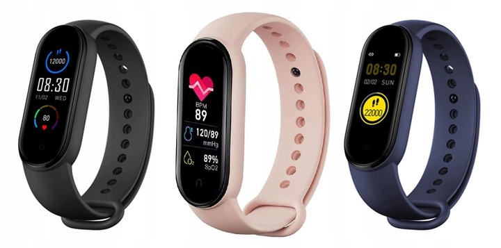 SMARTBAND M6 ZEGAREK SMARTWATCH DAMSKI MĘSKI DLA DZIECI BAND OPASKA SPORT