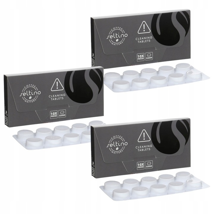 TABLETKI CZYSZCZĄCE DO EKSPRESU UNIWERSALNE Pasują Do KAŻDEGO 3x10tab