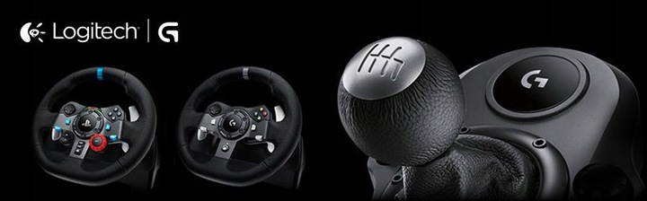 Biegi Logitech Driving Force Shifter G29 G920 G923 Skrzynia 941-000130