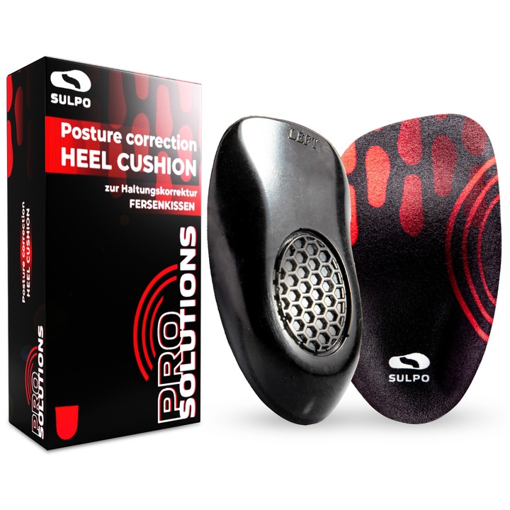 Amortyzujące podpiętki wkładki do butów na ostrogi piętowe ból pięt