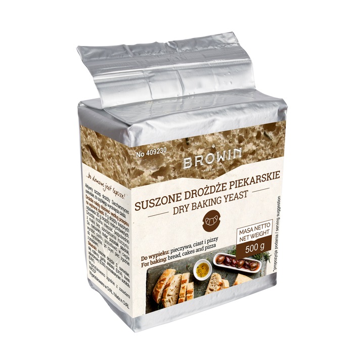 Drożdże piekarskie suszone 500g