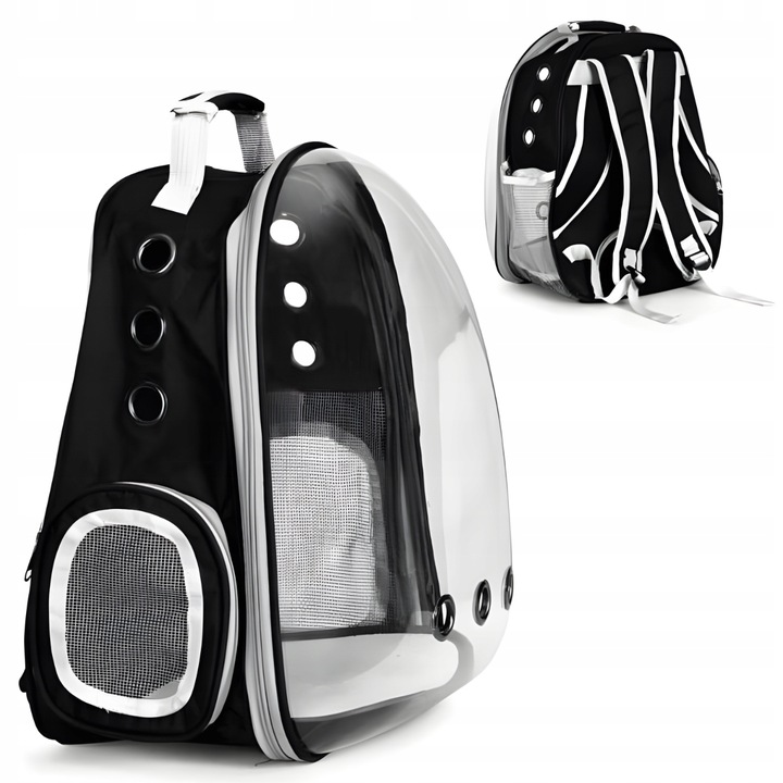 TRANSPORTER PLECAK TORBA PRZEZROCZYSTA DLA KOTA PSA ZWIERZĄT