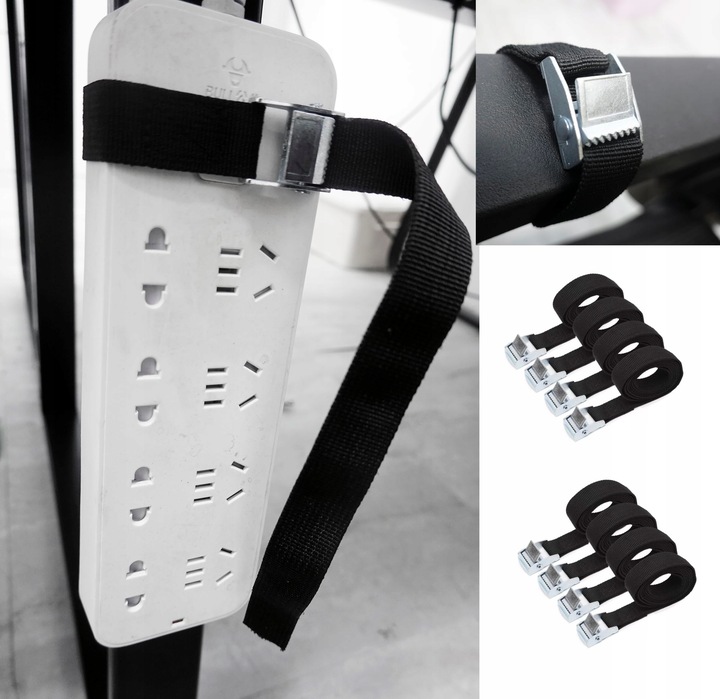 10X SILNE PASY MOCUJĄCE Z ZAMKIEM ZACISKOWYM REGULOWANY DO BAGAŻU WALIZKI