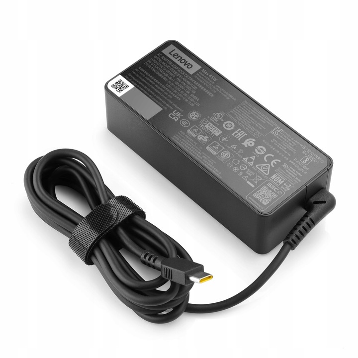 ORYGINALNY ZASILACZ LENOVO 65W 20V 3.25A ŁADOWARKA + KABEL | WTYK USB-C