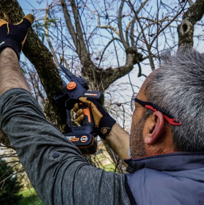 Minipilarka akumulatorowa do gałęzi WORX WG325E.9