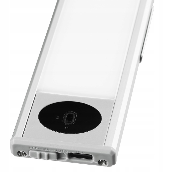 LAMPA LISTWA PODSZAFKOWA LED MEBLOWA NOCNA CZUJNIK NA RUCH RĘKĄ MAGNES