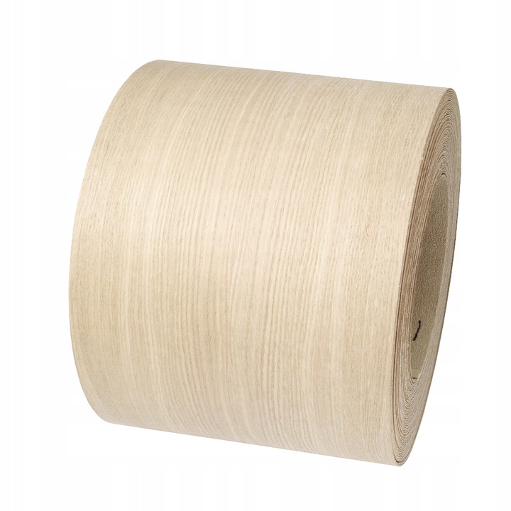 Fornir dębowy z klejem, szerokość 210 mm - na metry