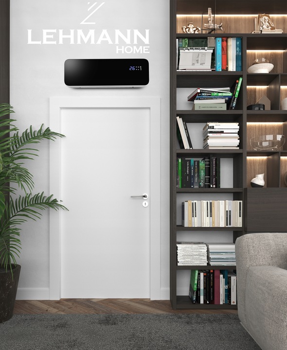 KURTYNA POWIETRZNA TERMOWENTYLATOR GRZEJNIK ELEKTRYCZNY 2000W Wi-Fi + PILOT