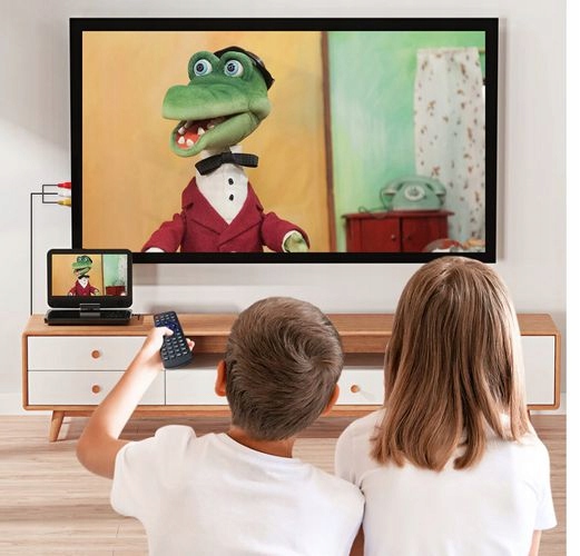 DVD Przenośne 10,1 LCD YOTON YD105 USB SD PILOT Obrotowy Ekran