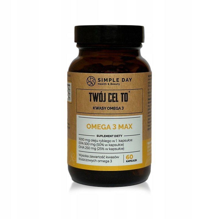 Suplement diety Twój Cel To Omega 3 Max 60 kapsułek