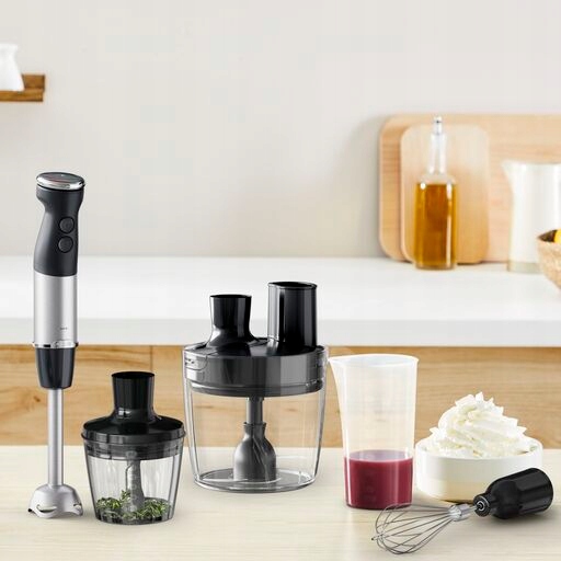 Blender ręczny Tefal Quickchef+ HB67G830 1000 W 4w1 Ostrza Powelix