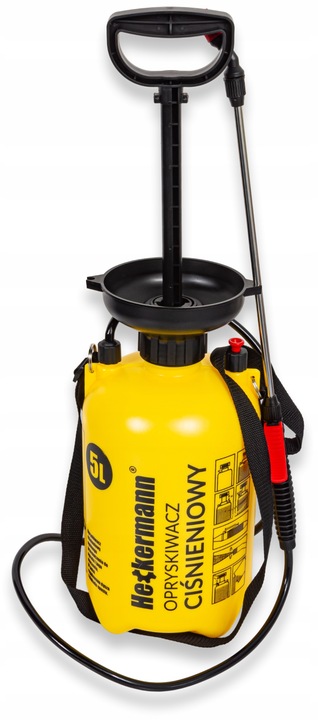 RĘCZNY OPRYSKIWACZ CIŚNIENIOWY SPRYSKIWACZ DUŻA POJEMNOŚĆ 5L REGULACJA