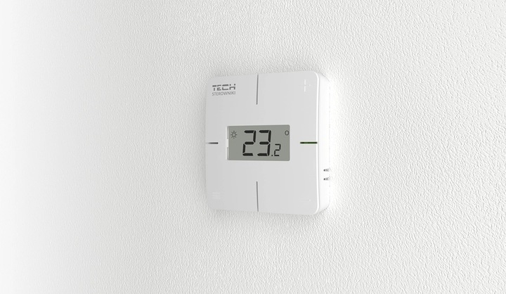 STEROWNIK REGULATOR TEMPERATURY BEZPRZEWODOWY POKOJOWY TECH T-2x Wi-Fi WIFI