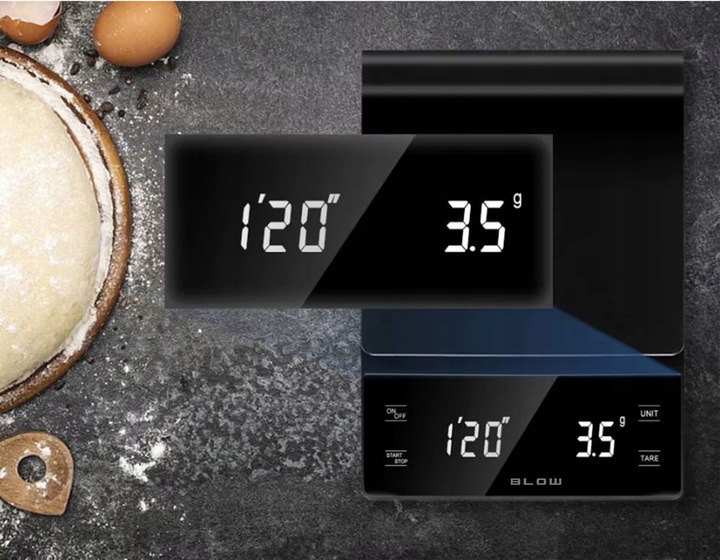 ELEKTRONICZNA WAGA KUCHENNA DO KAWY PRECYZYJNA 3000g/0,1g LCD TIMER