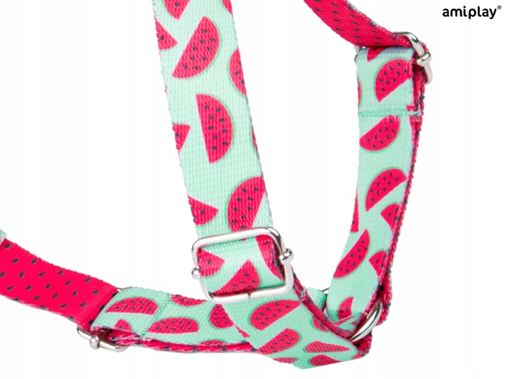 amiplay Szelki regulowane Guard BeHappy S Watermel