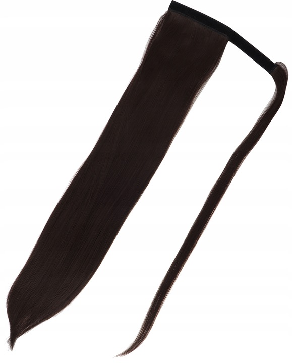 Włosy Syntetyczne Doczepiane Kucyk Kitka Dopinka Treska 60 cm jak Naturalne