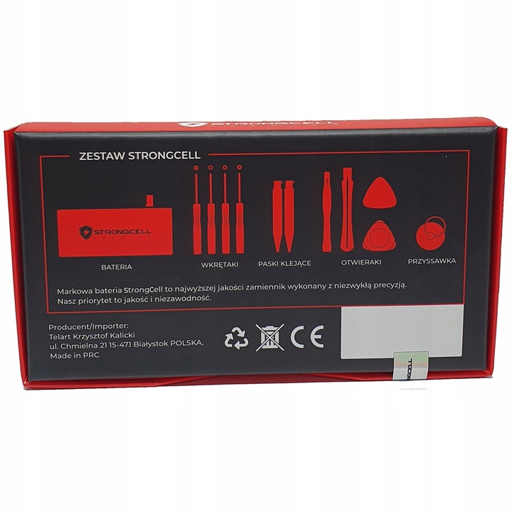 Bateria do iPhone 7 STRONGCELL A1660 A1778 A1779 Większa Pojemność 04.2024r